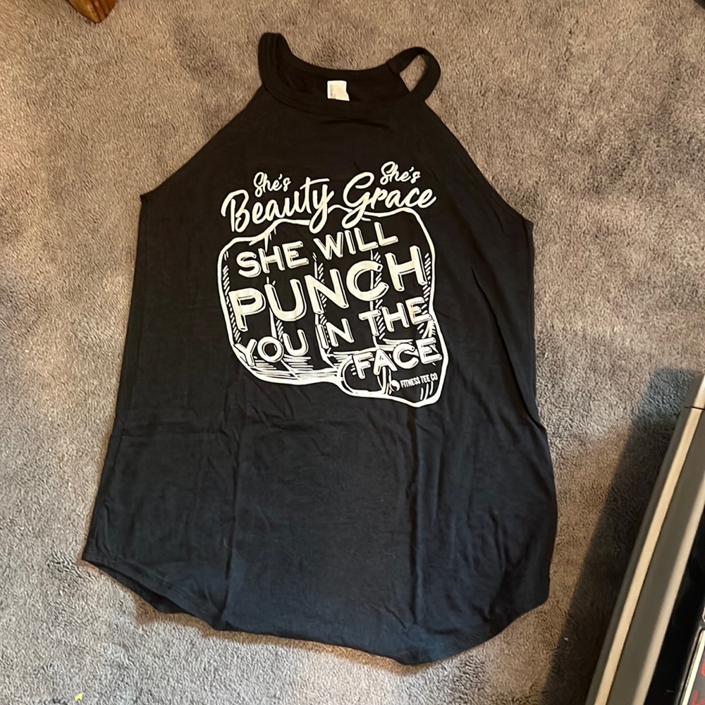 Rocker tank. Black.